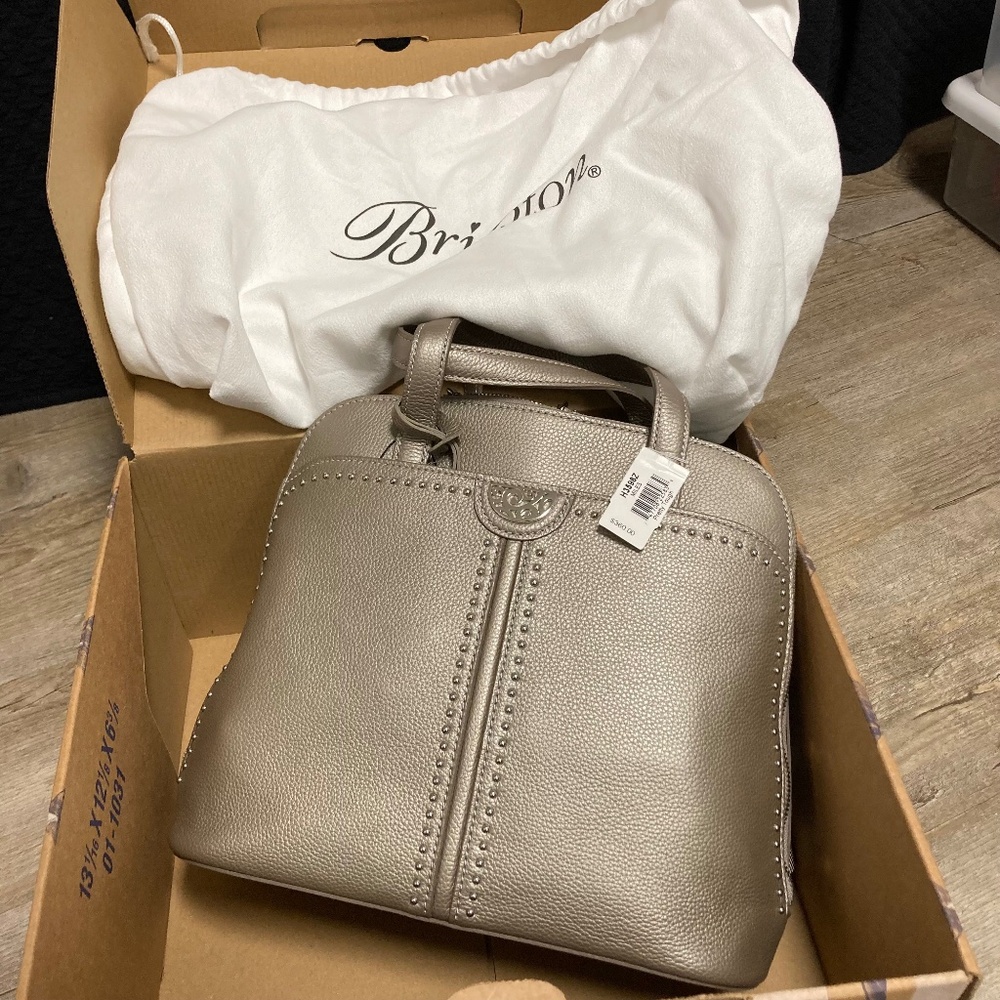Brighton convertible handbag/backpack new with tag and discover in orig box and